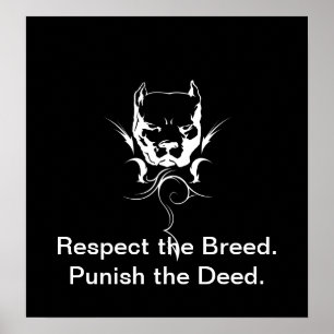 Pitbull Poster. Poster