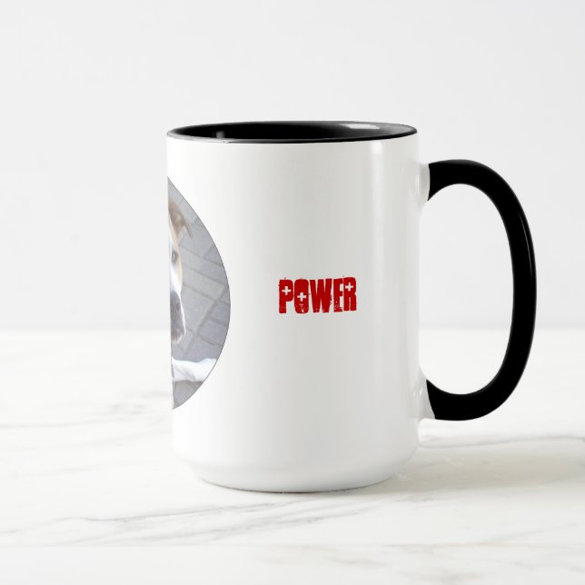 Pitbull Power Mug (Right)