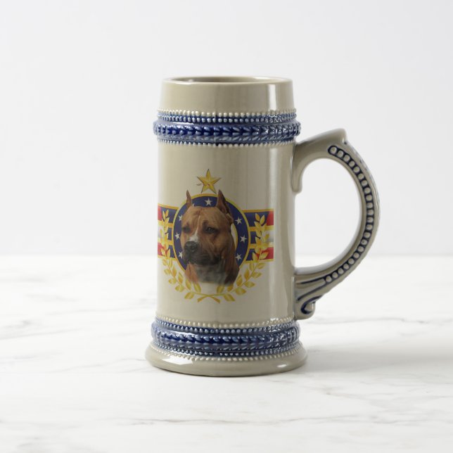 Pitbull pride beer stein (Right)