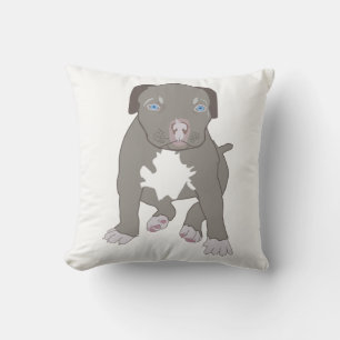 Pitbull Puppy Cushion