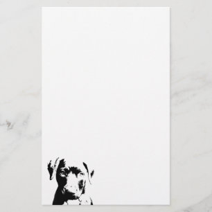 Pitbull puppy face stationery