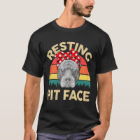 Pitbull Resting Pit Face Pitbull Mama Pittie Mum