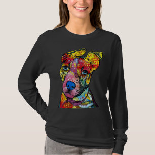 Pitbull S Colourful Pit Bulls 370 T-Shirt
