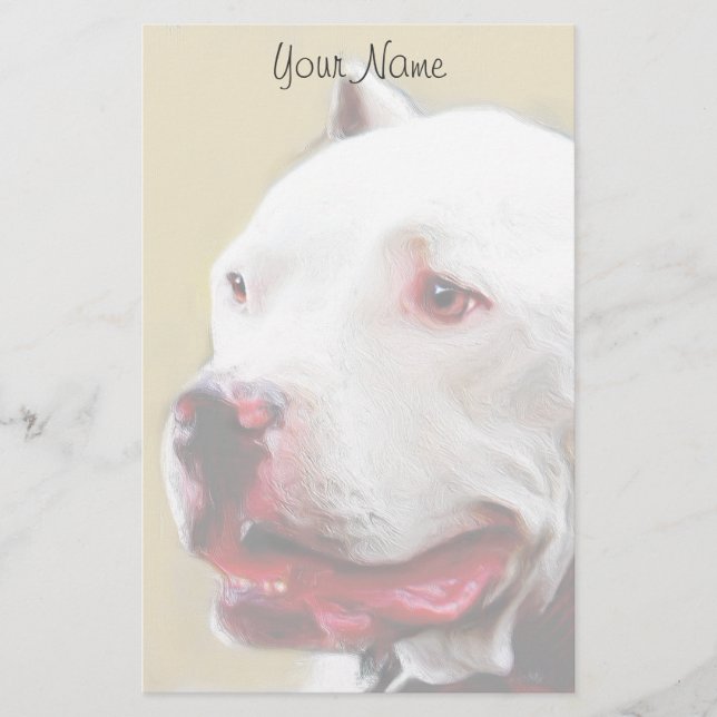 Pitbull stationary stationery (Front)