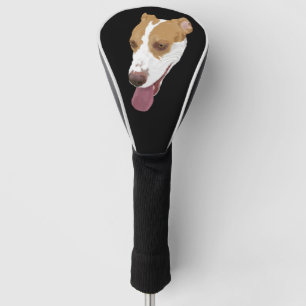 Pitbull Terrier Mix Golf Head Cover