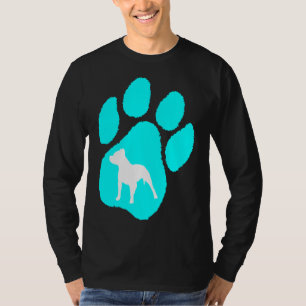 Pitbull Terrier Paw T-Shirt