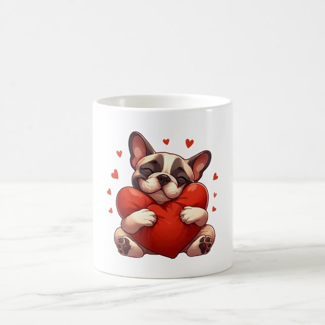 Pitbull Valentine's Day Gifts Coffee Mug (Center)