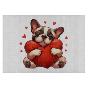 Pitbull Valentine's Day Gifts Cutting Board