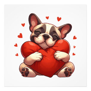 Pitbull Valentine's Day Gifts Photo Print