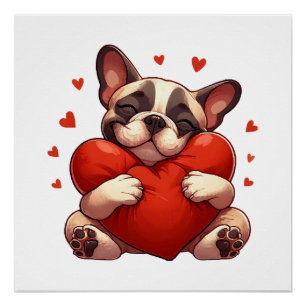 Pitbull Valentine's Day Gifts Poster