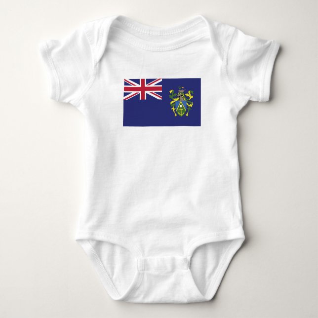 Pitcairn Island Baby Bodysuit (Front)