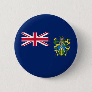 Pitcairn Islands Flag 6 Cm Round Badge