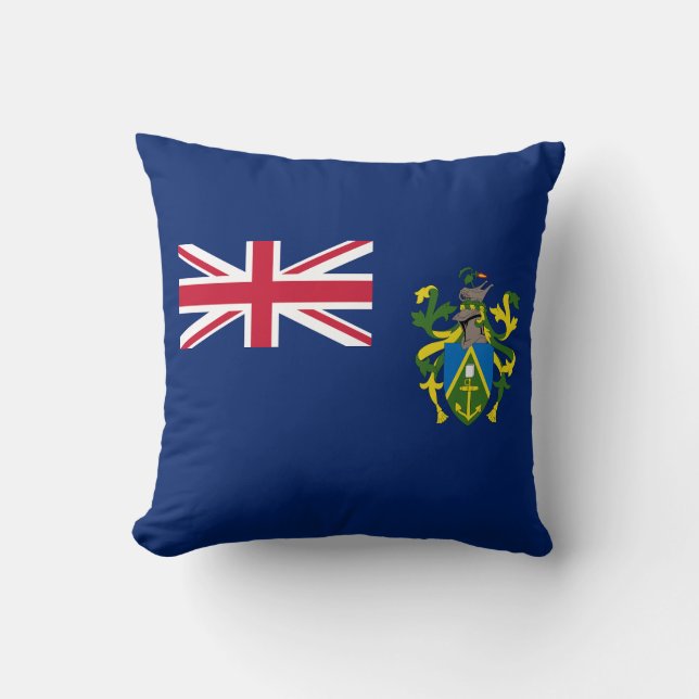Pitcairn Islands Flag Cushion (Front)