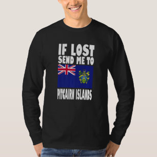 Pitcairn Islands Flag Design If lost send me to P T-Shirt
