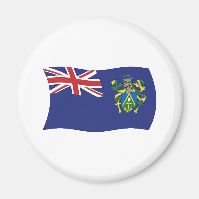 Pitcairn Islands Flag Magnet (Front)