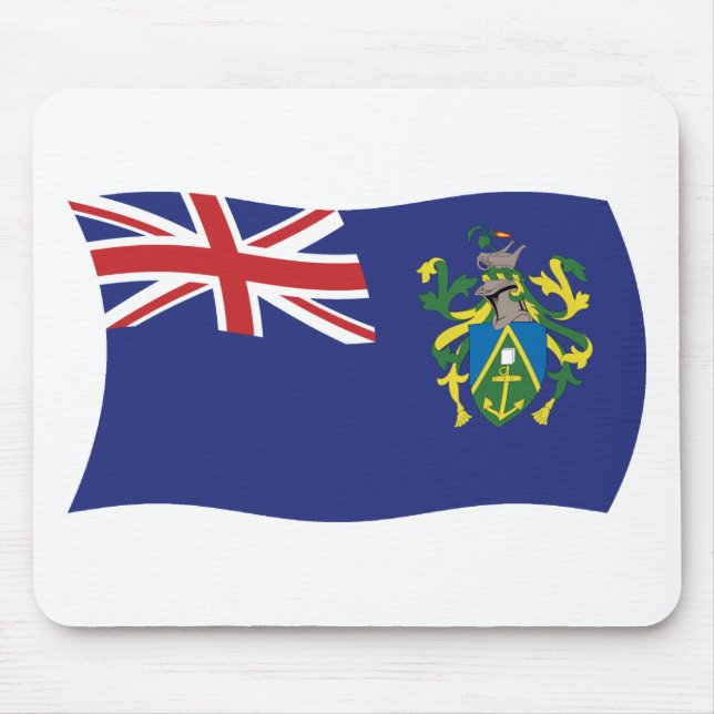 Pitcairn Islands Flag Mousepad (Front)