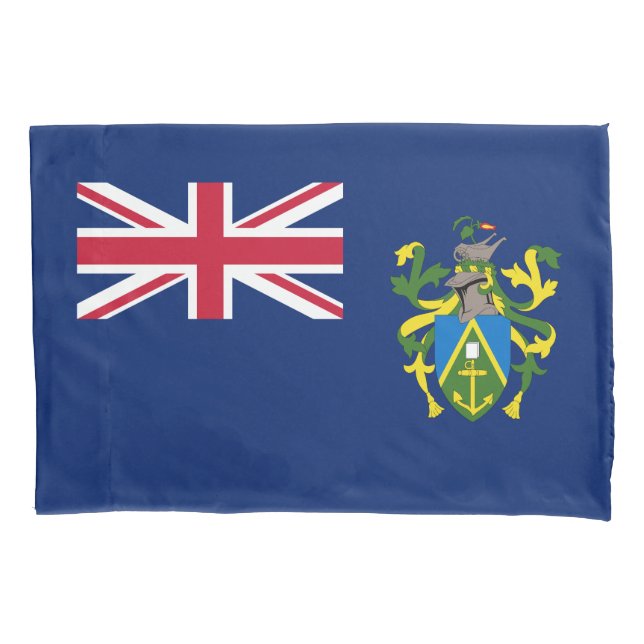 Pitcairn Islands Flag Pillowcase (Front)