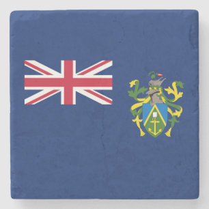 Pitcairn Islands Flag Stone Coaster