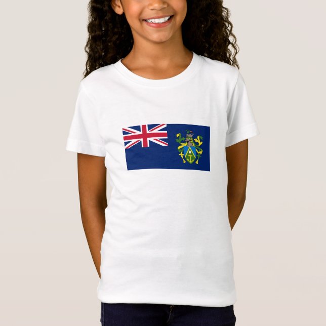 Pitcairn Islands Flag T-Shirt (Front)
