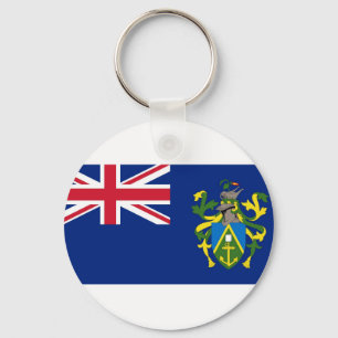 Pitcairn Islands National World Flag Key Ring