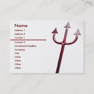 Pitch Fork Business Card