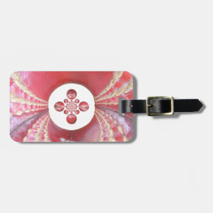 Pitch Kaleidoscope: Cricket Balls The Game's Heart Luggage Tag
