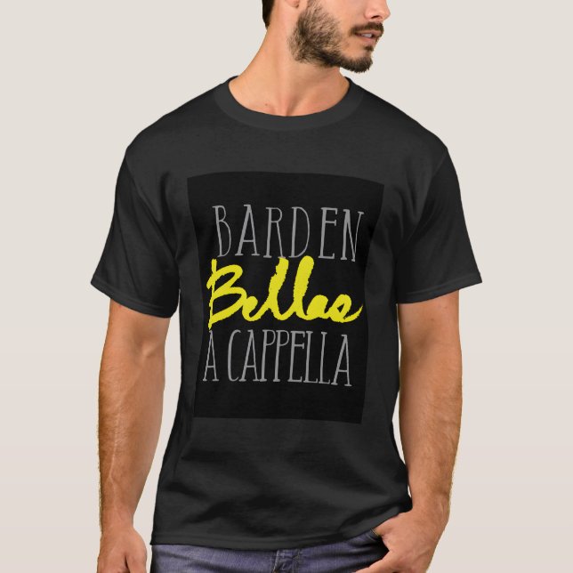 Pitch Perfect Barden Bellas A Cappella Yellow T-Shirt (Front)