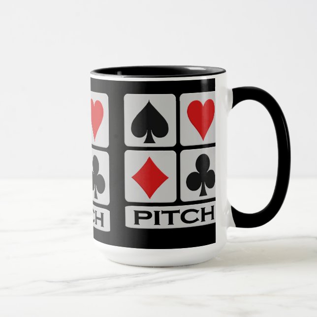 Pitch Player custom mug - choose style & colour (Right)