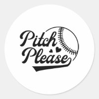 Pitch Please Softball Shirt Print