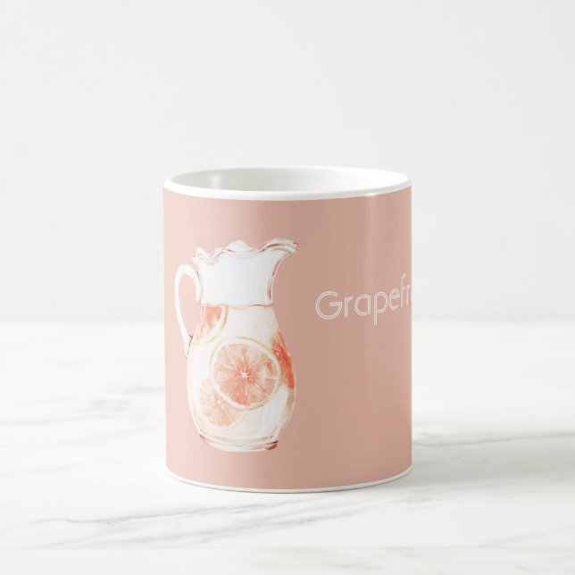 Pitcher Melon Grapefruit Juice Coffee Mug (Center)