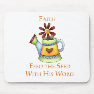 Pitcher of Faith Mouse Pad