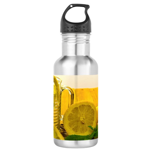 Pitcher of Lemon Tea 532 Ml Water Bottle (Front)