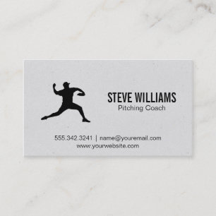 Pitcher Sports Business Card