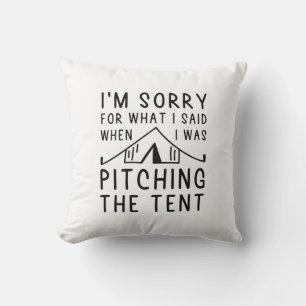 Pitching The Tent Cushion