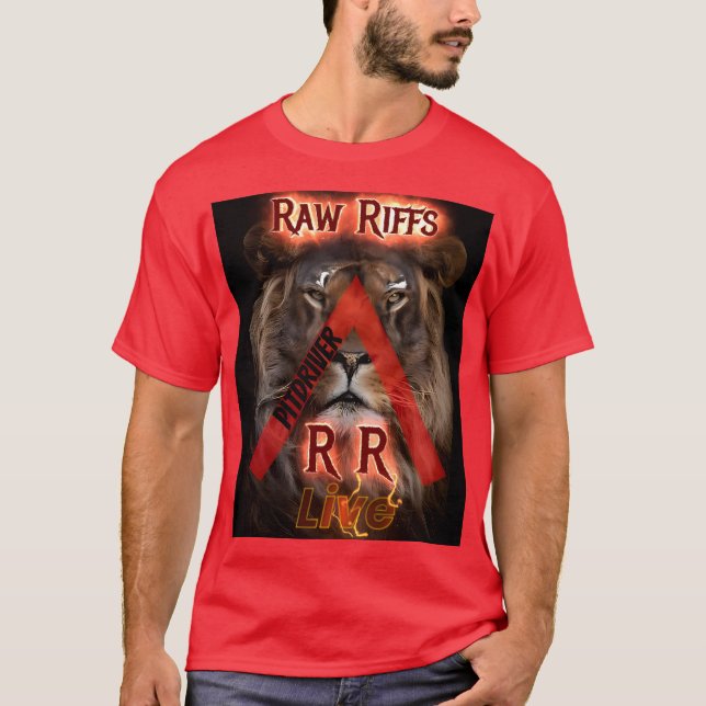 PitDriver Raw Riffs Live T-Shirt (Front)