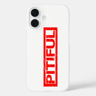 Pitiful Stamp iPhone 16 Case