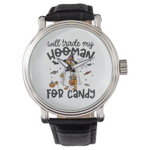 Pitpull Dog Halloween Ghost Spooky Watch