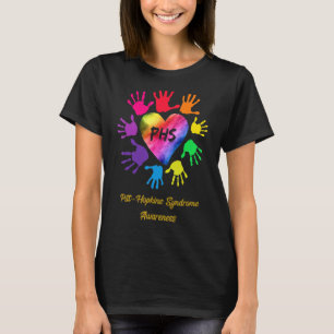 Pitt  Hopkins Syndrome Awareness Hands T-Shirt