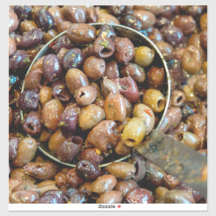 Pitted and Seasoned Black Leccino Olives