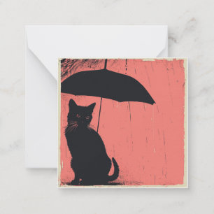 Pitter-Patter & Paw Prints to Dreams: Cat Card