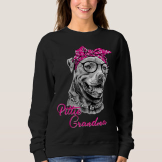 Pittie Grandma American Pitbull Dog Mum Sweatshirt