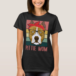 Pittie Mum American Pit Bull Terrier Owner T-Shirt