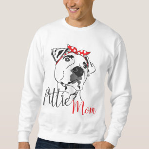 Pittie Mum American Pitbull Dog Lover Tee Gift