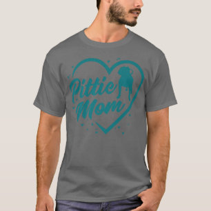 Pittie Mum, Ladies Dog Grandma, Best Dog Mum Ever T-Shirt