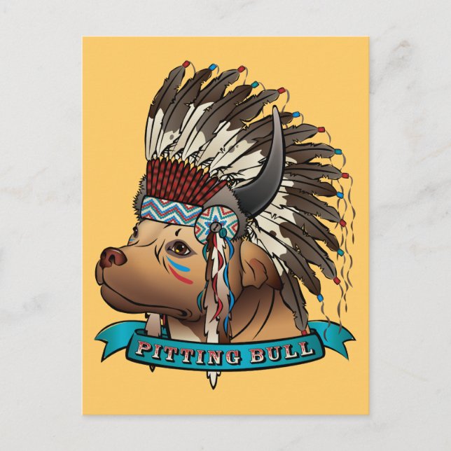 Pitting Bull Postcard (Front)