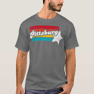 Pittsburg Kansas Vintage Distressed Souvenir 2 T-Shirt
