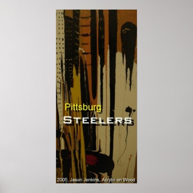 Pittsburg Steelers Poster (Front)