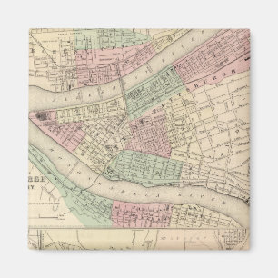 Pittsburgh and Allegheny, Pennsylvania Magnet