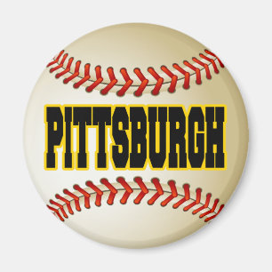 PITTSBURGH BASEBALL MAGNET
