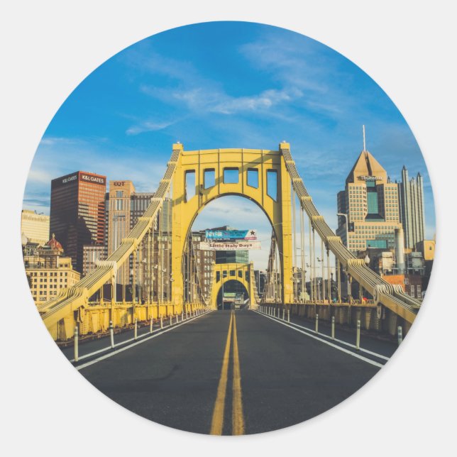 Pittsburgh Bridge Sticker (Front)